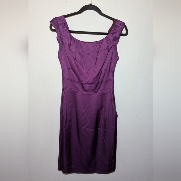 Laila Azhar Purple Sleeveless Sheath Dress Women's Size 2 NWT New - Picture 1 of 5